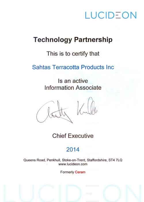Sahtas CERAM associate certificate