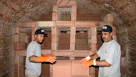 Sahtas own clay quarry