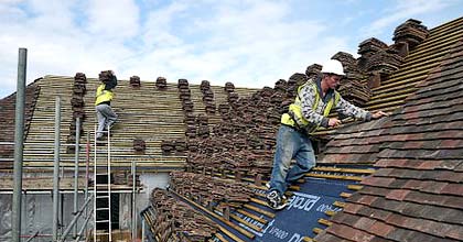 Sahtas handmade clay roof tiles tiling works